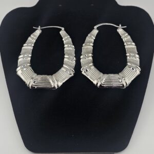 Silver Hoop Earrings