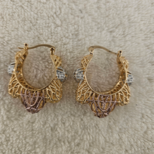 Mama Mia Tri color earrings